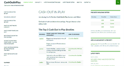 Desktop Screenshot of cashoutinplay.com